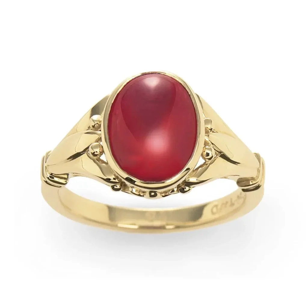 Papyrus-Ruby-RGB_Finished-Done-1024x844 Ruby Cabochon Papyrus ring in 18k yellow gold.